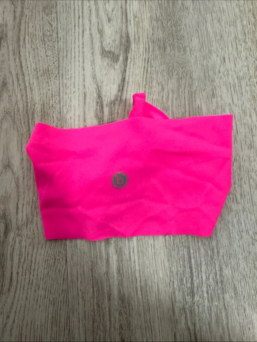 Baby Bling Bright Hot Pink Knotted Swim Bow Kids Headband